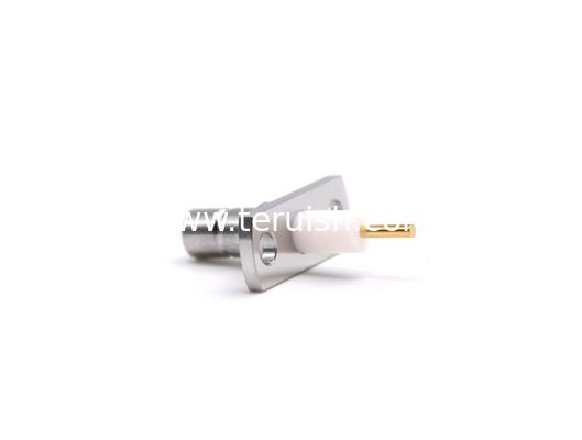SMB Male Flange Stainless Steel RF Connector
