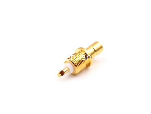 RF Coaxial Connector SMB Male Bulkhead Connector Terminal