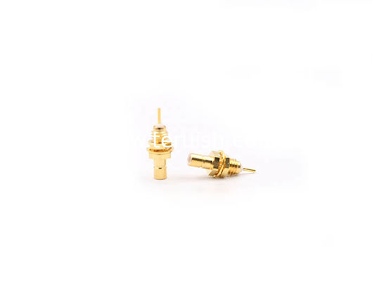 SMB Male Bulkhead Connector for Terminal