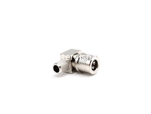 RF Connector QMA Male Right Angle For LMR240 Cable