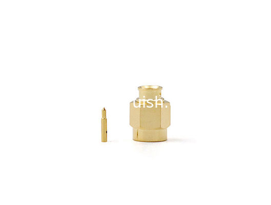 RF Connector ISMA Male for .141/RG402 Cable
