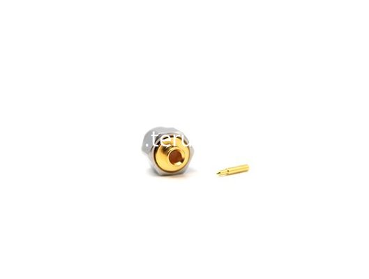 RF Connector Stainless Steel ISMA Male .086/RG405 Cable