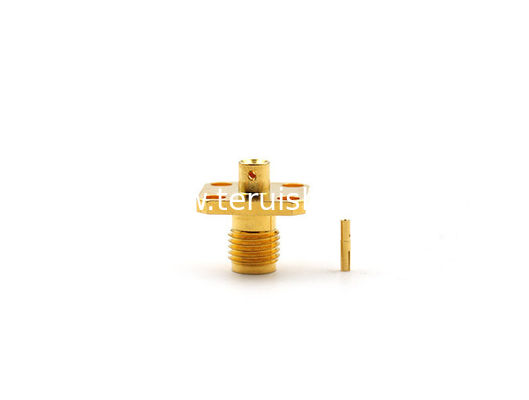RF Connector ISMA Female Flange for .086/RG405 Cable
