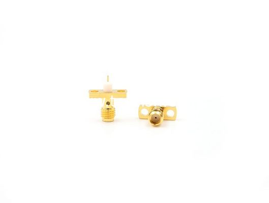 RF Connector SSMA Female Flange Mount