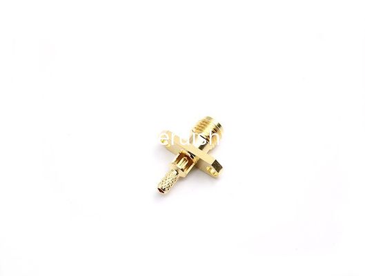 RF Connector RPSMA Female Flange for RG316 Cable, Crimp