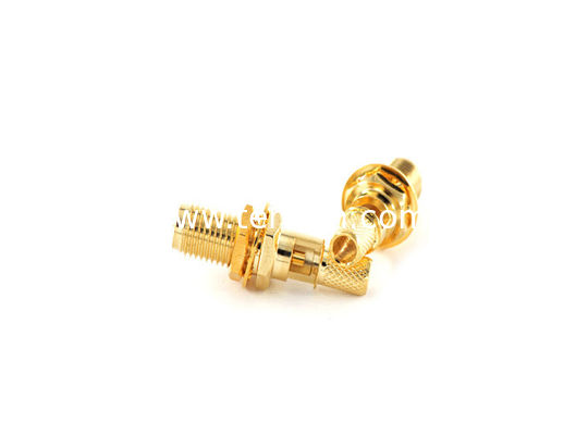 RF Connector RPSMA Female Bulkhead for RG58 Cable sky window