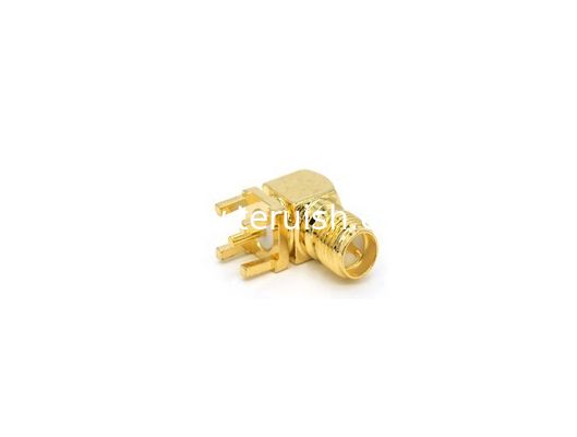 Reverse Polarity SMA female Right angel Connector for PCB