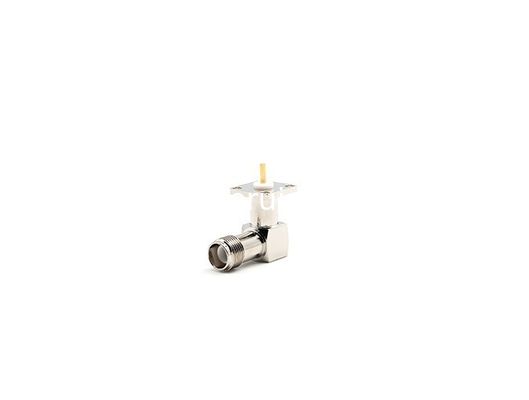 RF Connector RPTNC Female Right Angle Flange Mount