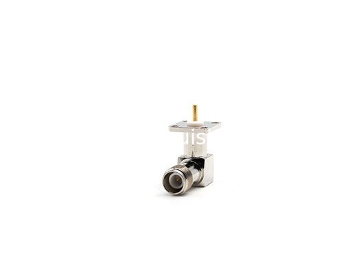 RF Connector RPTNC Female Right Angle Flange Mount