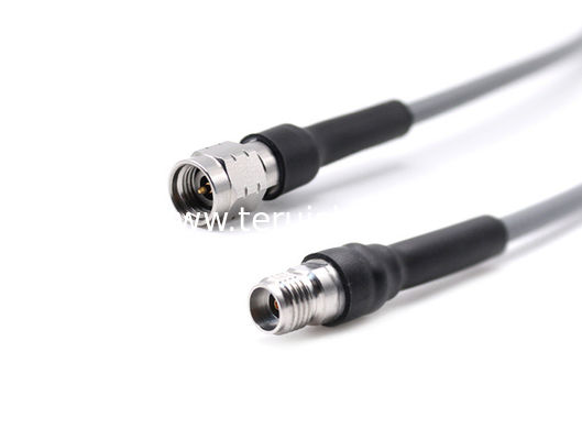 RF cable assembly 2.92mm Male and 2.92mm Female with Gore CXN3507 Cable length 1000mm