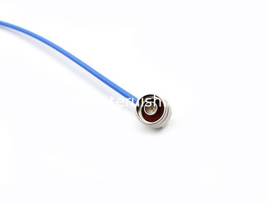Cable Assembly N male Right Angle and N male Right Angle with RG141 Cable length 450mm