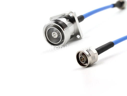 RF Cable Assembly L29 Female Flange and N Male with 250 cable length 200MM