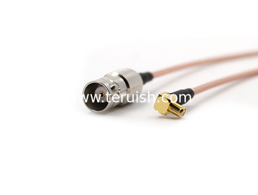 Cable Assembly MCX Male Right Angle and BNC Female with RG316 Cable, length 240mm