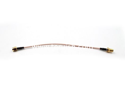 Cable Assembly SMA Male and SMA female bulkhead with RG316 Cable, length 217mm
