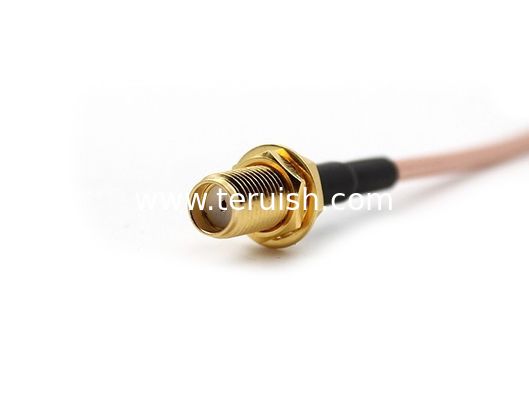 Cable assembly FAKRA SMB female and SMA Female with RG316 Cable, length 17.2 cm