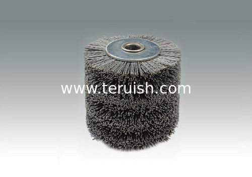 Crimped wire wheel brushes