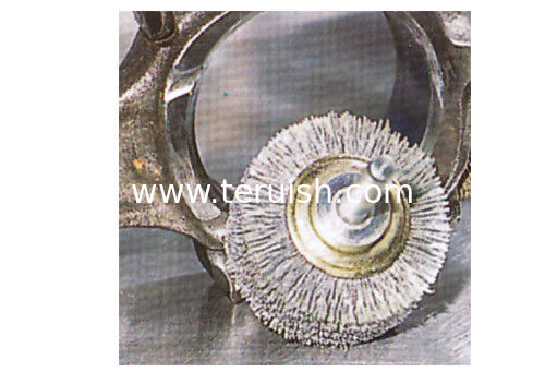 Shaft mounted abrasive wheel brushes,Strip flat brushes