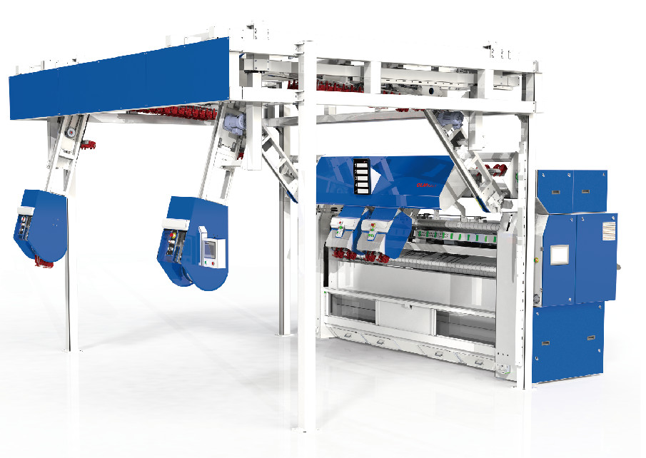 Four-station hanging storage type spreader （Two-station hanging storage）,GZB---SQ3300IV-SD
