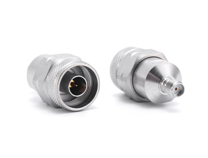 N male to SMA female Stainless Steel Precision RF Adapter