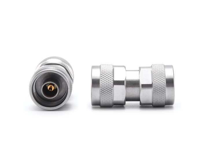 Double N Male Stainless Steel Precision RF Adapter