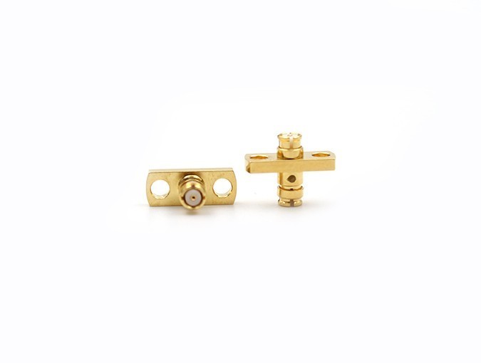 RF Adapter SMP Female to Female Flange