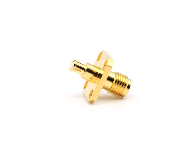 RF Adapter SMA Female to SMP Female Flange