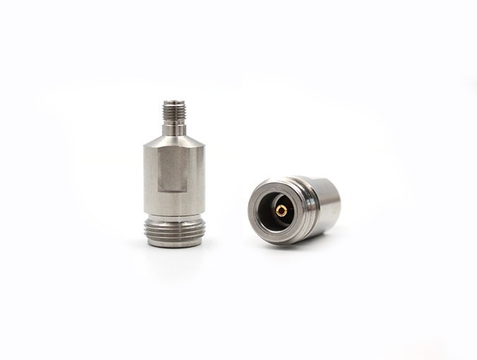 N female to 3.5mm female RF Coaxial Adapters stainless steel