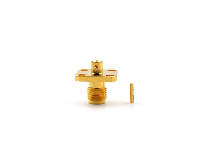 RF Connector ISMA Female Flange for .086/RG405 Cable