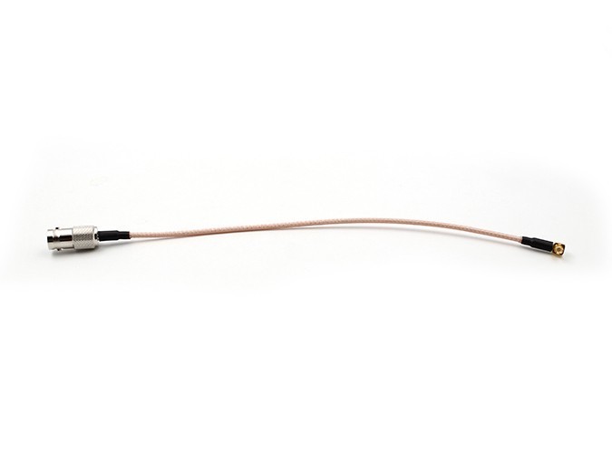 Cable Assembly MCX Male Right Angle and BNC Female with RG316 Cable, length 240mm