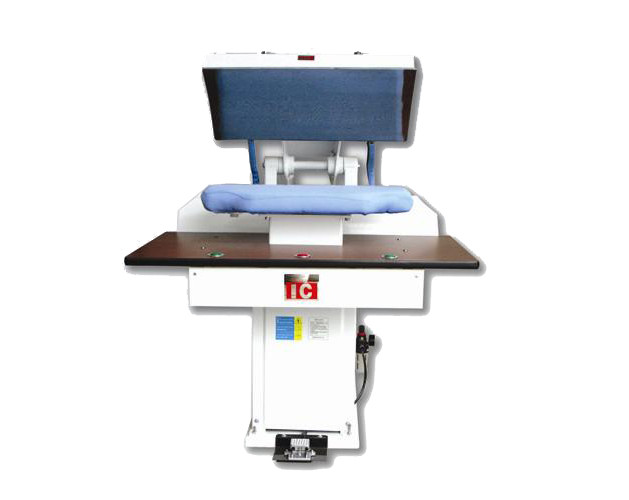 Pneumatic automatic clothes pressing machine QYC-204,8mm polished stainless steel face, reasonable structure vapor press