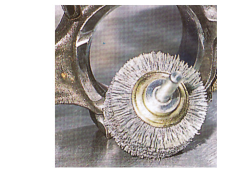 Shaft mounted abrasive wheel brushes,Strip flat brushes